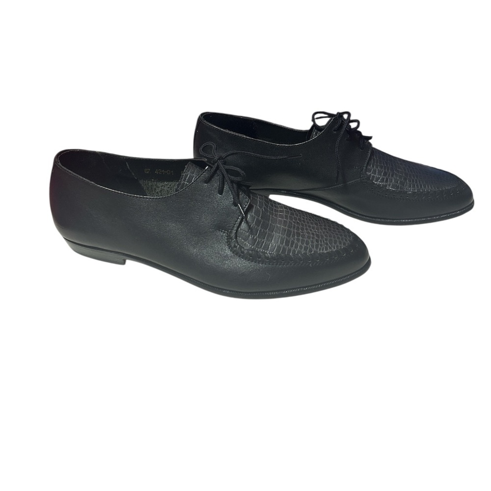 Hippopotamus Black Leather Men’s Shoes SZ 8 Vero Cucio Made In Brazil